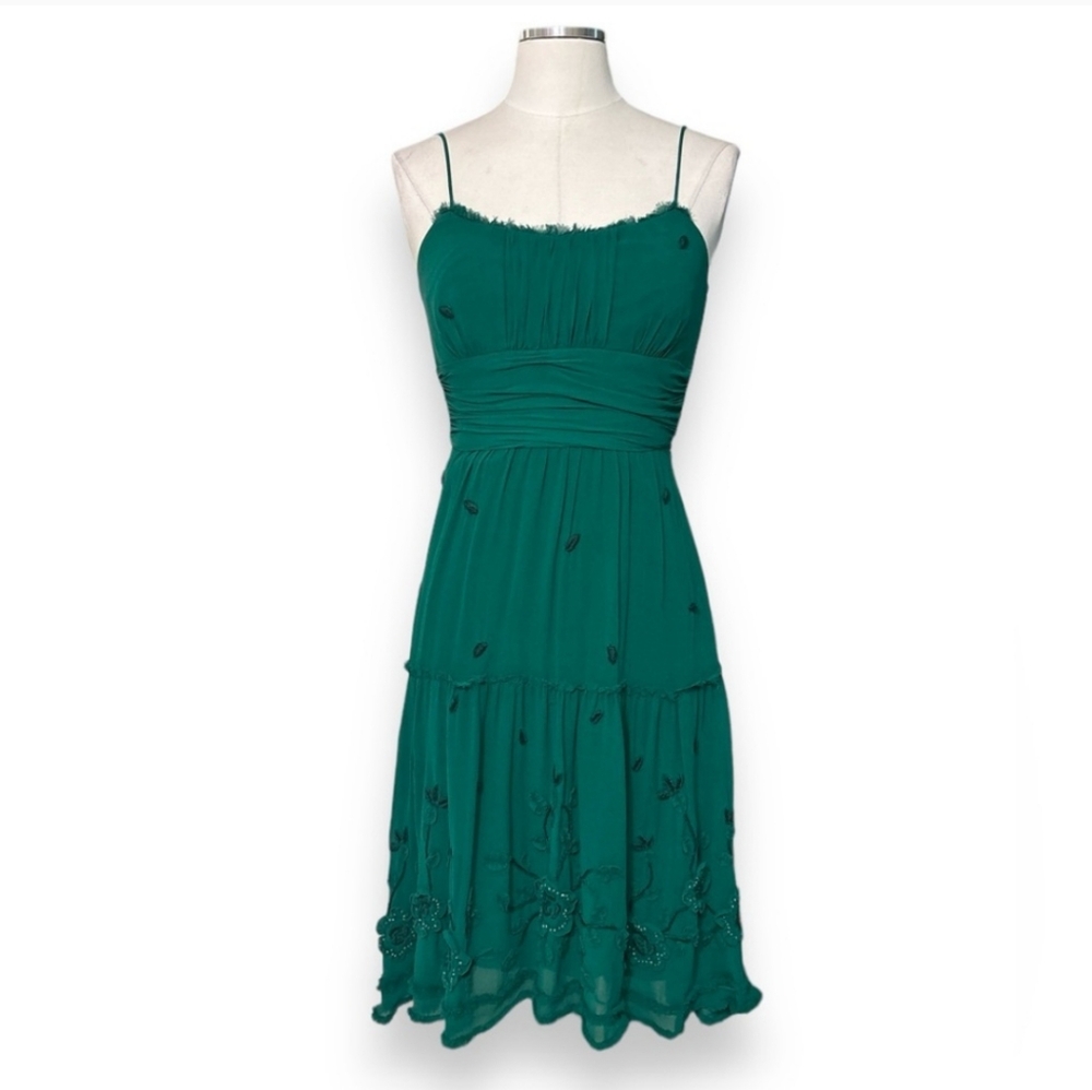 BCBG MAX AZRIA dress, silk, EUC